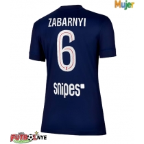 Camiseta Paris Saint-Germain Illia Zabarnyi #6 Primera Equipación para mujer 2025-26 manga corta